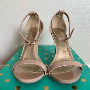 Brash blush heels size 7